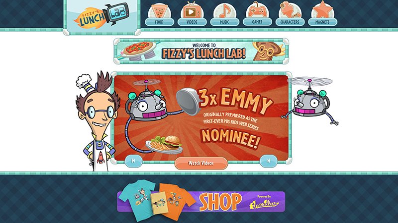 Fizzys Lunch Lab Homepage
